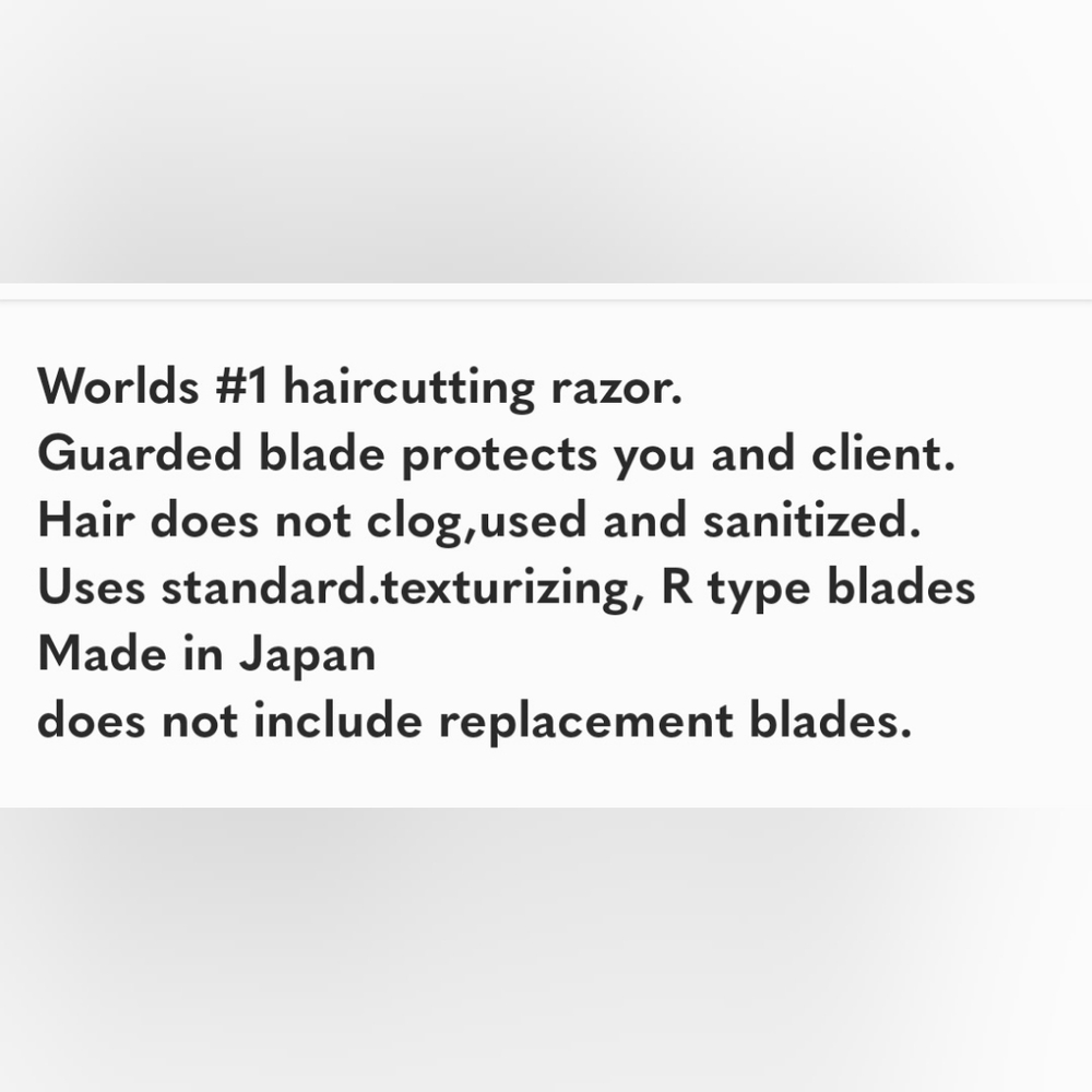 Feather Detail Styling Razor - Picture 2 of 6